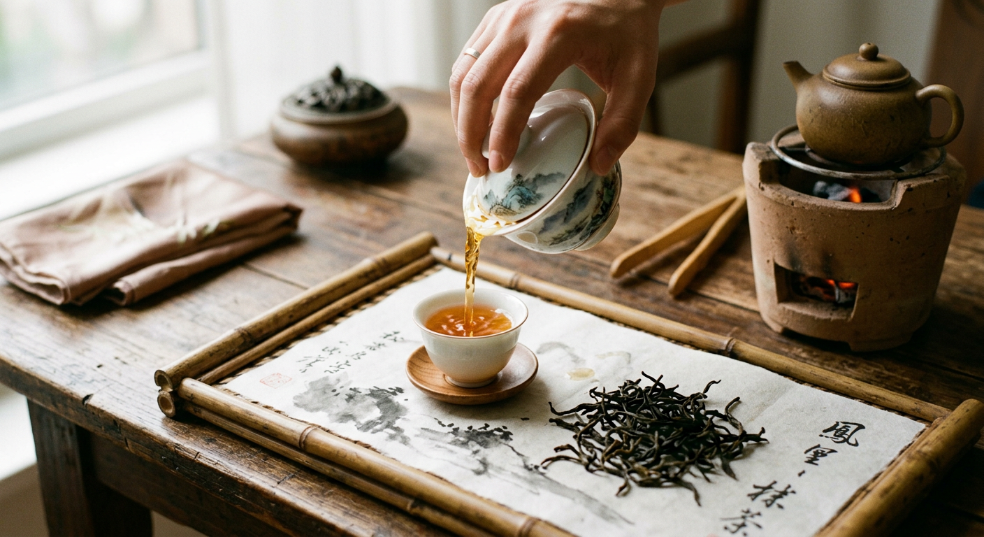 How to Brew Phoenix Dancong Oolong: Temperature, Ratio & Steps